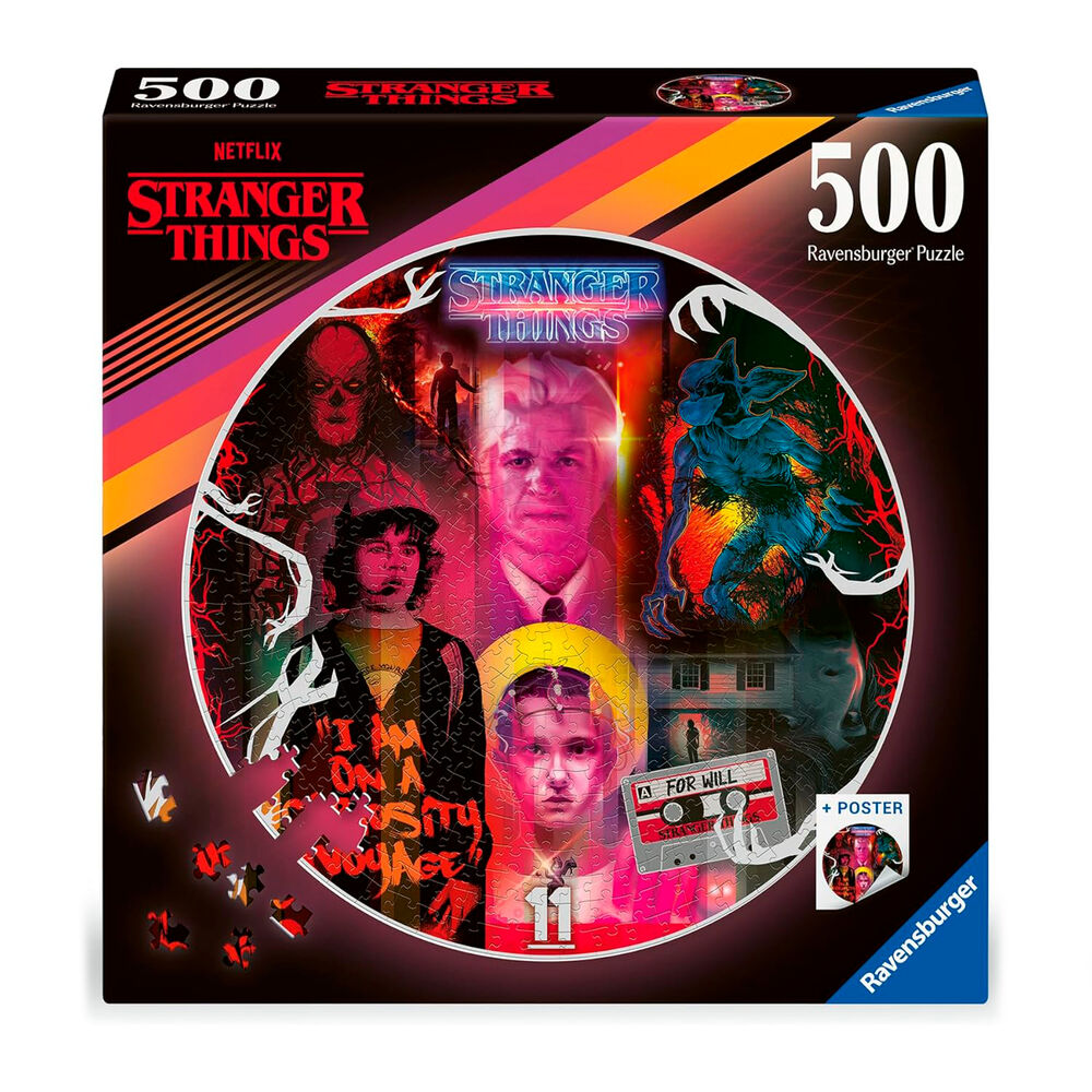 Stranger Things Puzzle 500 Piezas
