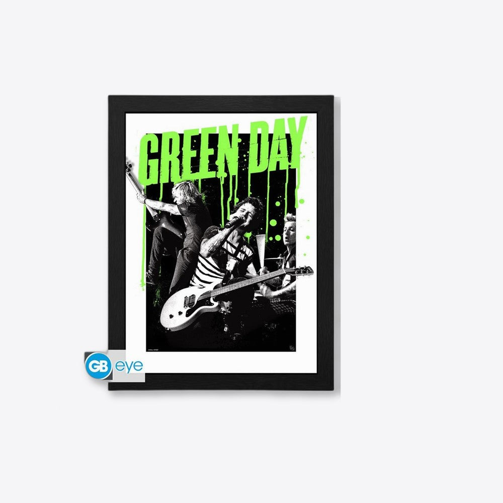Impresion enmarcada gb eye green day live (imagen 6 de 6)