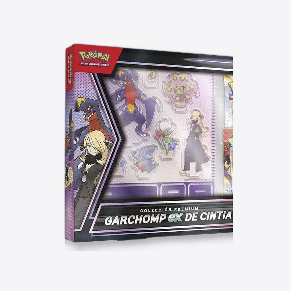 Pokemon Juego De Cartas Latino Blister cartas Garchomp ex Cynthia Pokemon (imagen 6 de 6)