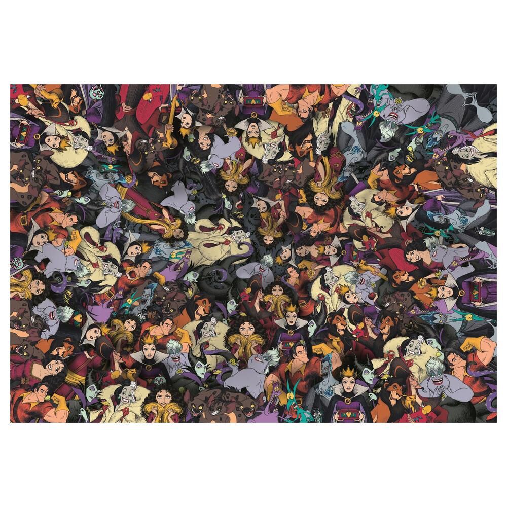 Disney Puzzle Imposible Villanos 1000 Piezas Ravensburger