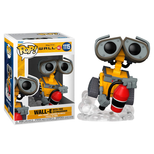 Disney Figura POP Wall-E con Extintor
