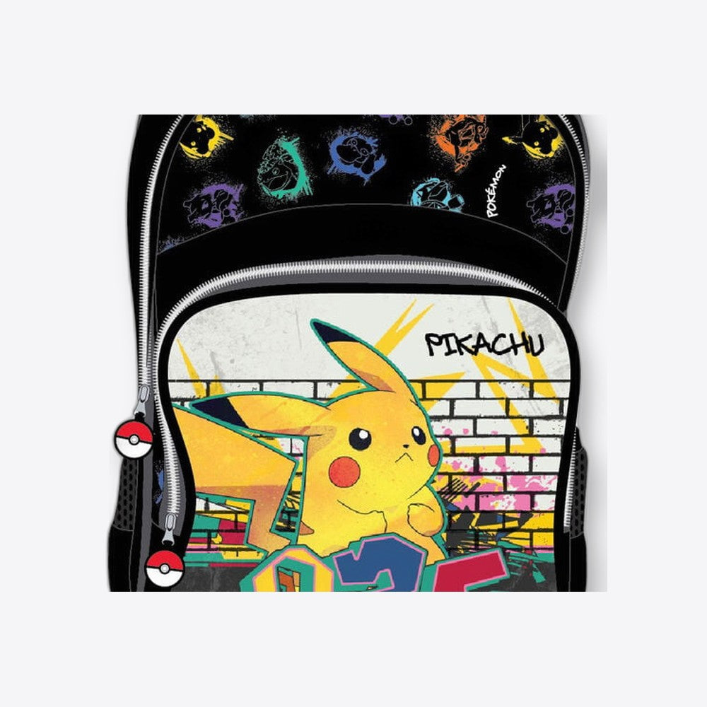 Safta Mochila Pikachu Pokemon 42cm adaptable (imagen 5 de 6)