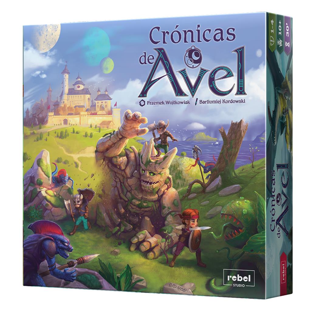 Asmodee Juego de mesa cronicas de avel pegi 8