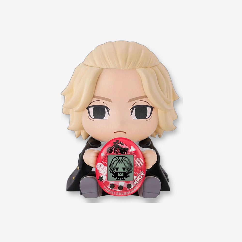 Bandai Figura soporte Manjiro + Tamagotchi Hugmy Tokyo Revengers (imagen 3 de 6)