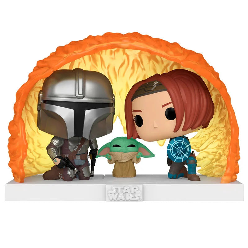 Grogu Force Barrier - Figura POP Moments | Star Wars The Mandalorian
