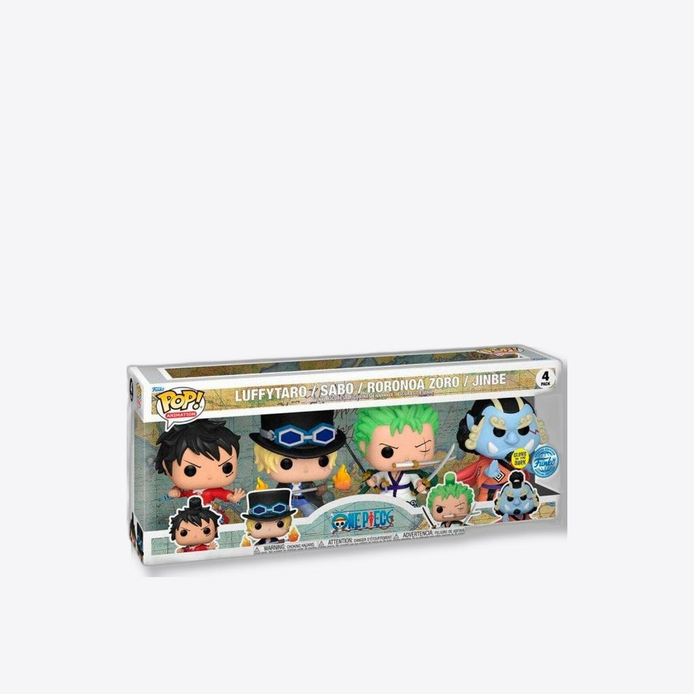 Funko Blister 4 figuras POP One Piece Exclusive (imagen 5 de 6)