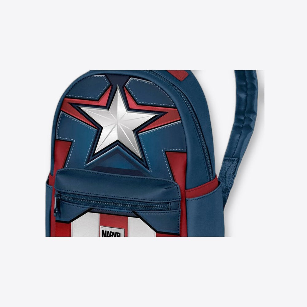 Karactermania Mochila Coura Capitan America Marvel 29cm (imagen 5 de 6)