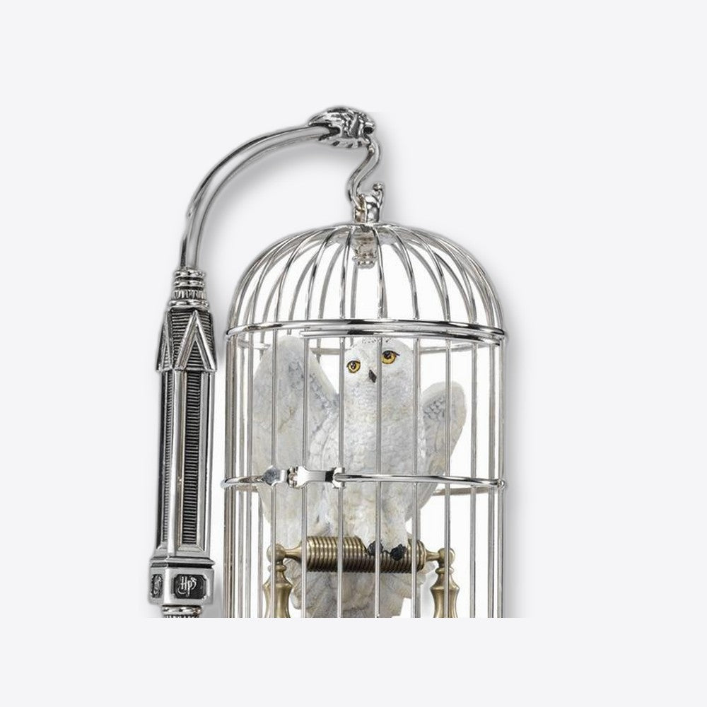 Figura en miniatura the noble collection harry potter hedwig en jaula (imagen 3 de 6)