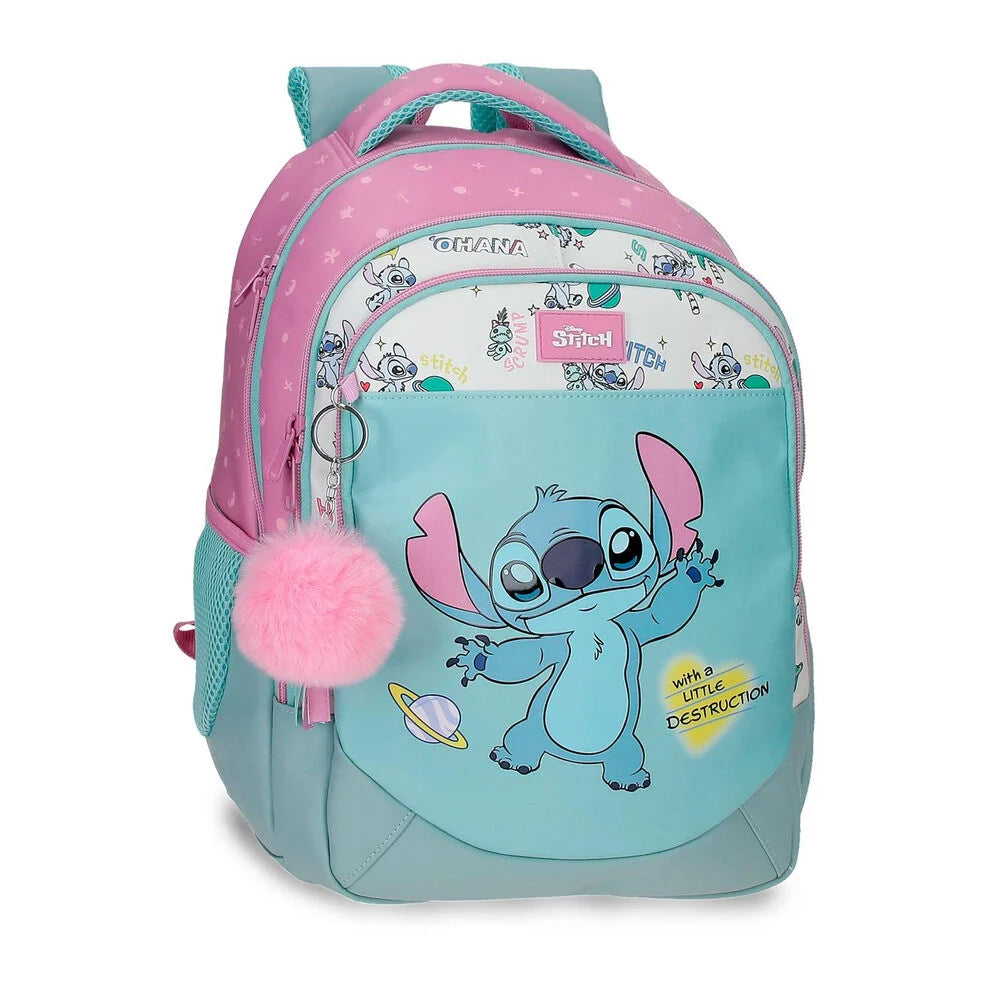 Joumma Bags Mochila Little Destruction Stitch Disney 42cm adaptable