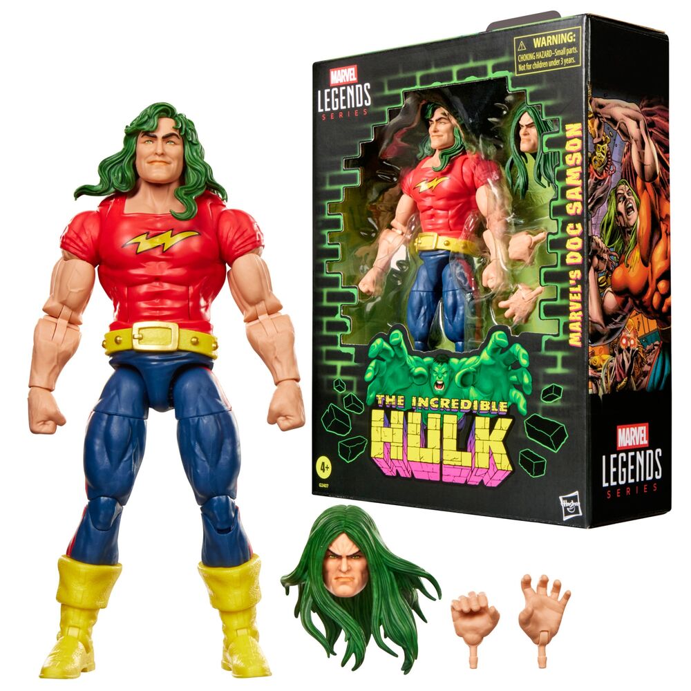 Hasbro Figura Marvels DOC Samson The Incredible Hulk Marvel Legends Series 15cm
