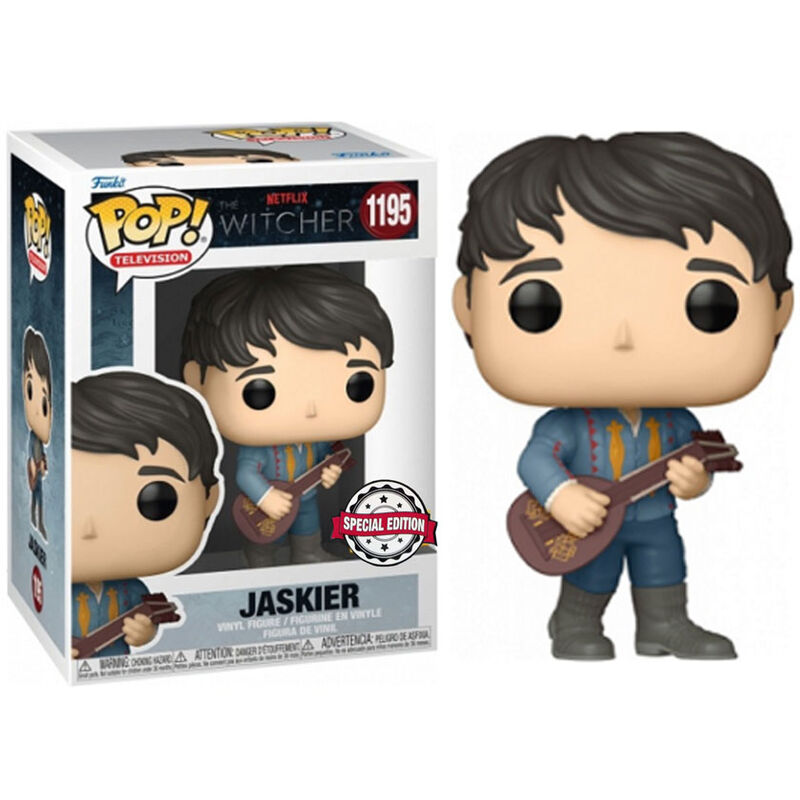 The Witcher Figura POP Jaskier Bardo Exclusivo Funko