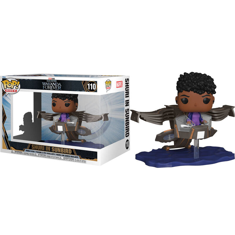 Funko Figura POP Black Panther Wakanda Forever Shuri in Sunbird (imagen 2 de 4)