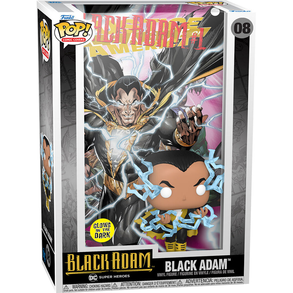 DC Comics Figura POP Black Adam Comic Cover Funko