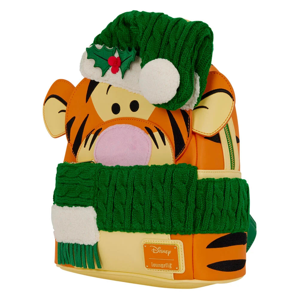 Mochila Tigger Holiday Winnie the Pooh Disney Loungefly 26cm (imagen 3 de 5)