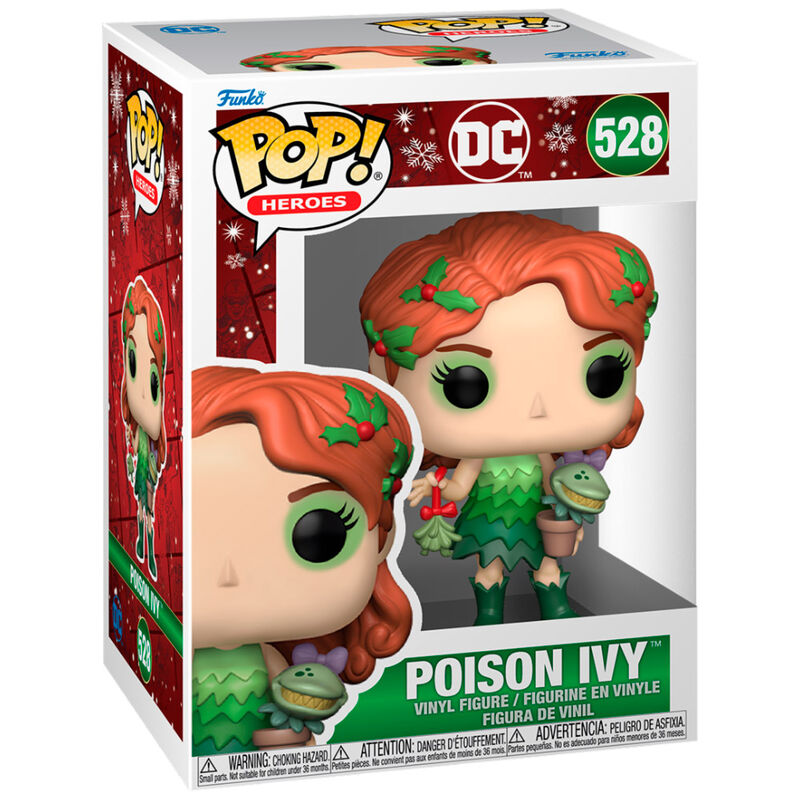 DC Comics Poison Ivy Holiday Figura POP Funko Festivo