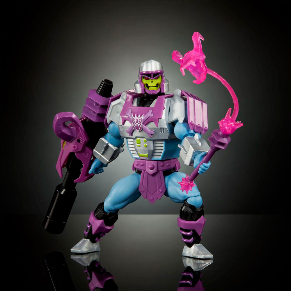 Armor Skeletor Megatron - Figuras | Transformers Masters of the Universe
