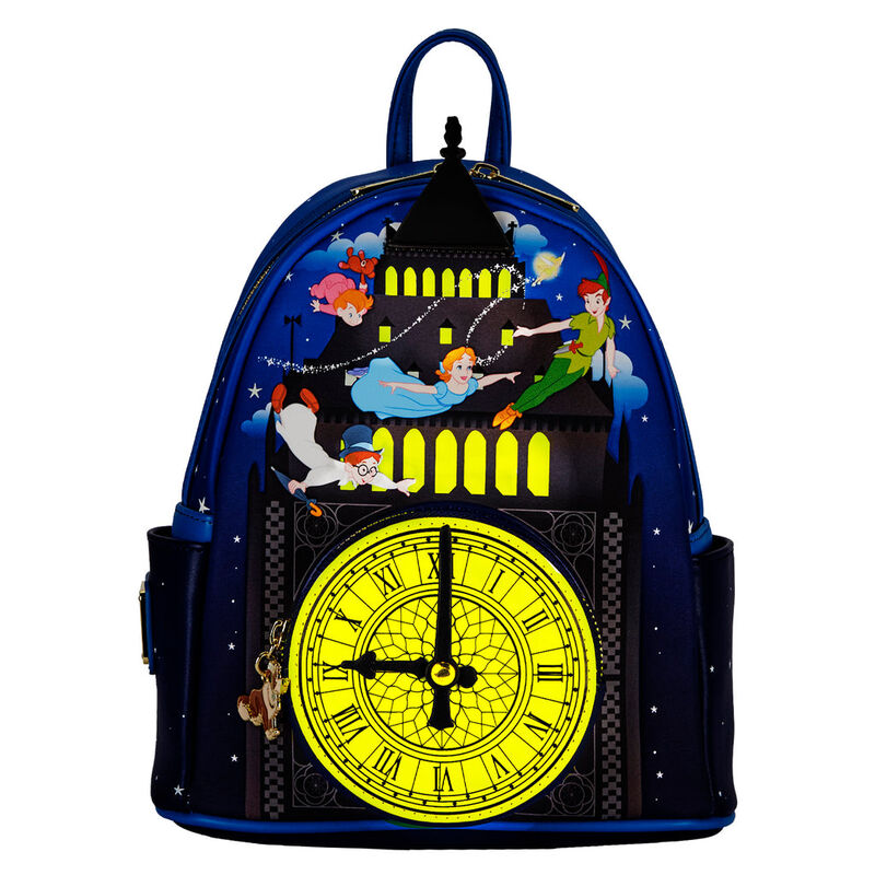 Mochila Reloj Peter Pan Disney Loungefly 26cm (imagen 2 de 6)