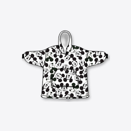 Bata sudadera oversize Mickey Disney coral infantil (imagen 2 de 6)