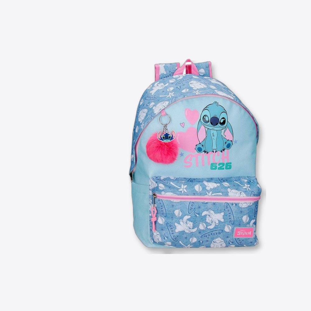 Joumma Bags Mochila Hearts Stitch Disney 44cm adaptable (imagen 5 de 6)