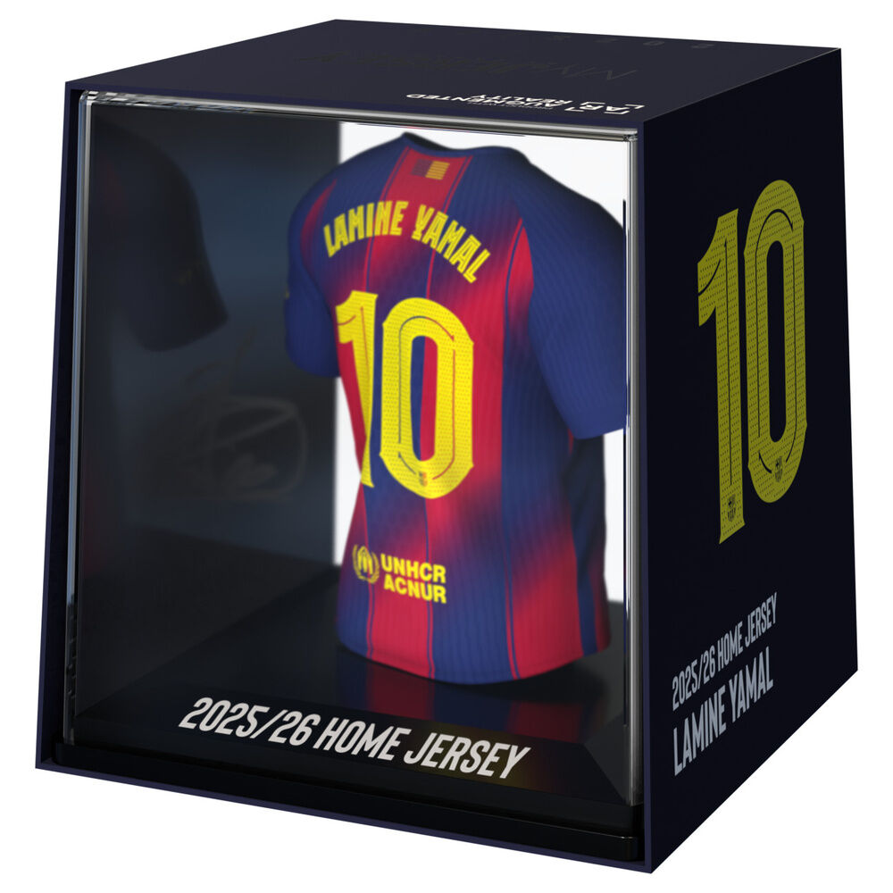 Mini Camiseta Laminada Yamal FC Barcelona - Figuras | Fancollex