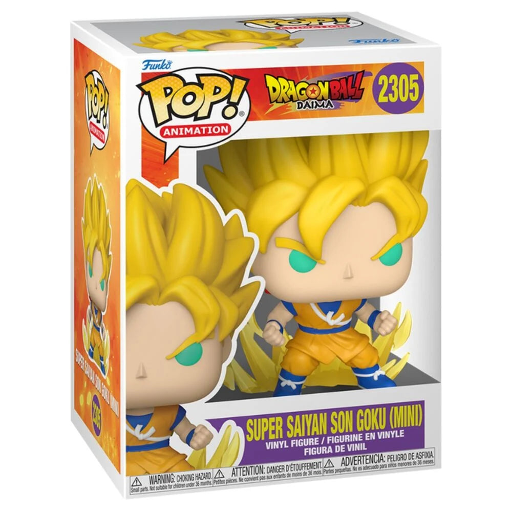 Dragon Ball Daima Figura POP Super Saiyan Goku Mini Funko