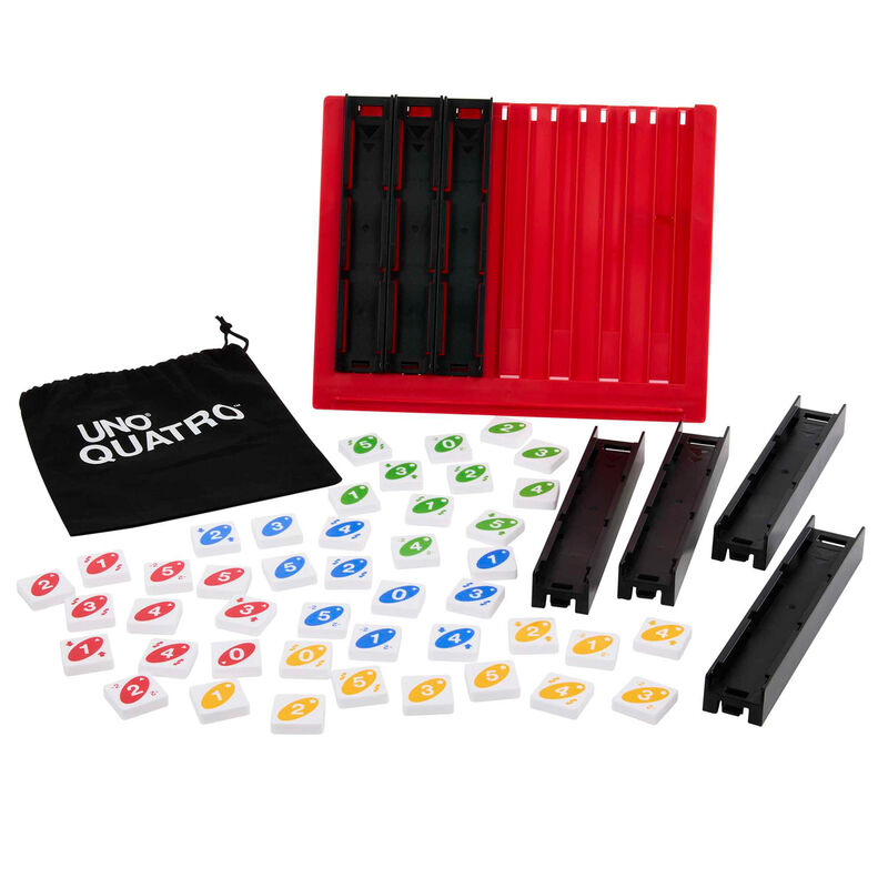 UNO Quatro - Juego Mesa | Mattel