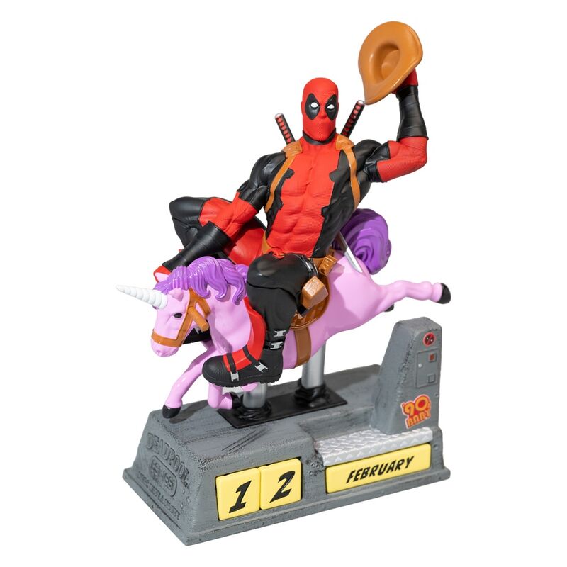 Erik Calendario Perpetuo 3D Deadpool Marvel