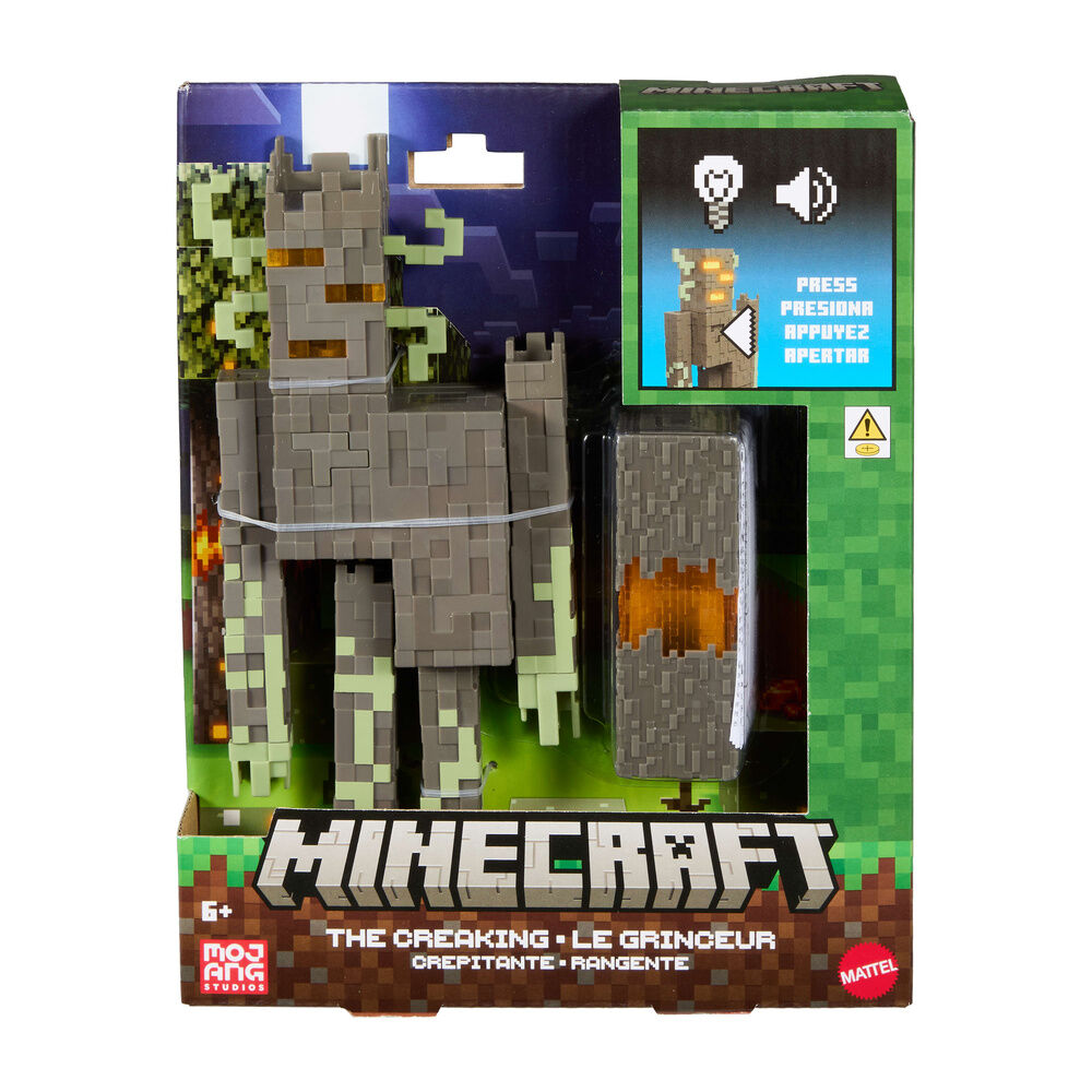 Mattel Figura Crepitante Minecraft 20cm