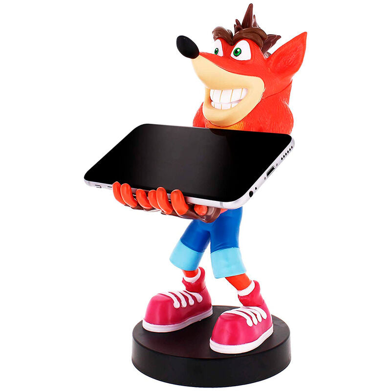 Crash Bandicoot Cable Guy Soporte Mando 20cm