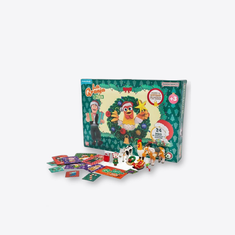 Bandai Rojo Calendario de adviento la granja zenon (imagen 4 de 6)