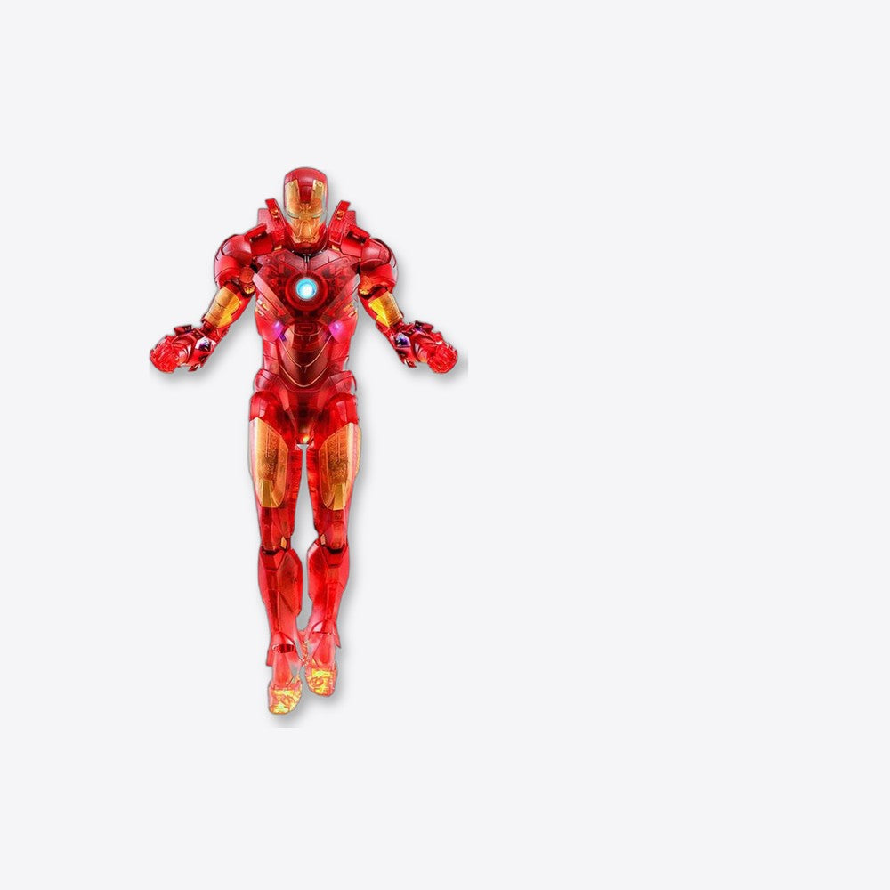 Figura hot toys marvel avengers vengadores iron man 2 mm 1 - 6 iron man mark iv version holografica 2020 toy (imagen 6 de 6)