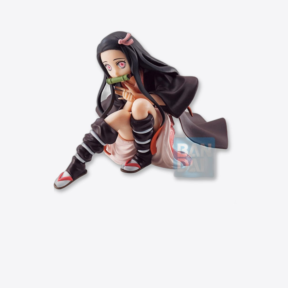 Figura bandai ichibansho demon slayer kimetsu no yaiba nezuko kamado 10 cm exclusiva (imagen 6 de 6)