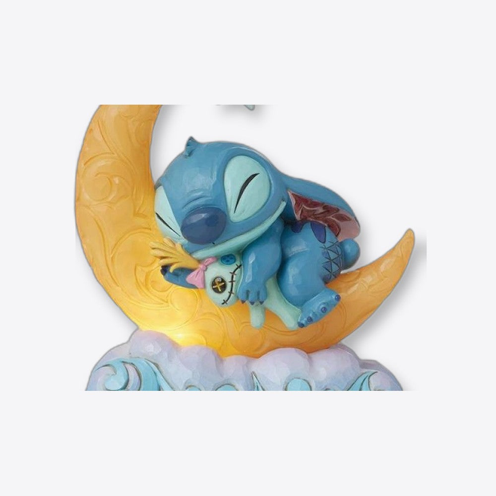 Figura luminosa enesco disney stitch y scrump en la luna (imagen 5 de 6)