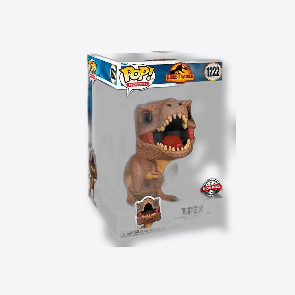 Funko Figura POP Jurassic World 3 T-Rex Exclusive 25cm (imagen 3 de 6)