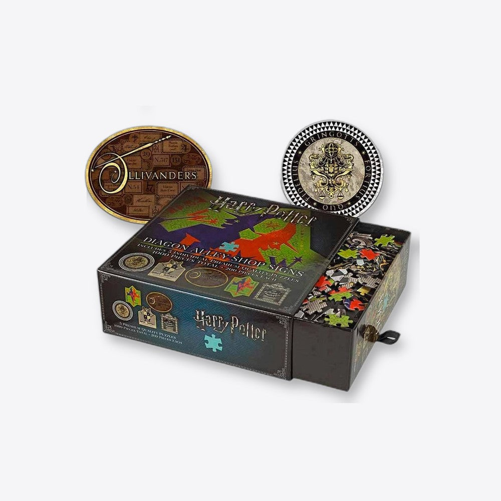 Noble Collection Puzzle Tiendas Callejon Diagon Harry Potter 200pz (imagen 2 de 6)