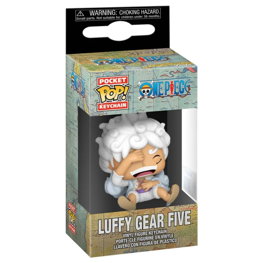 One Piece Llavero Pocket POP Luffy Gear 5 Funko