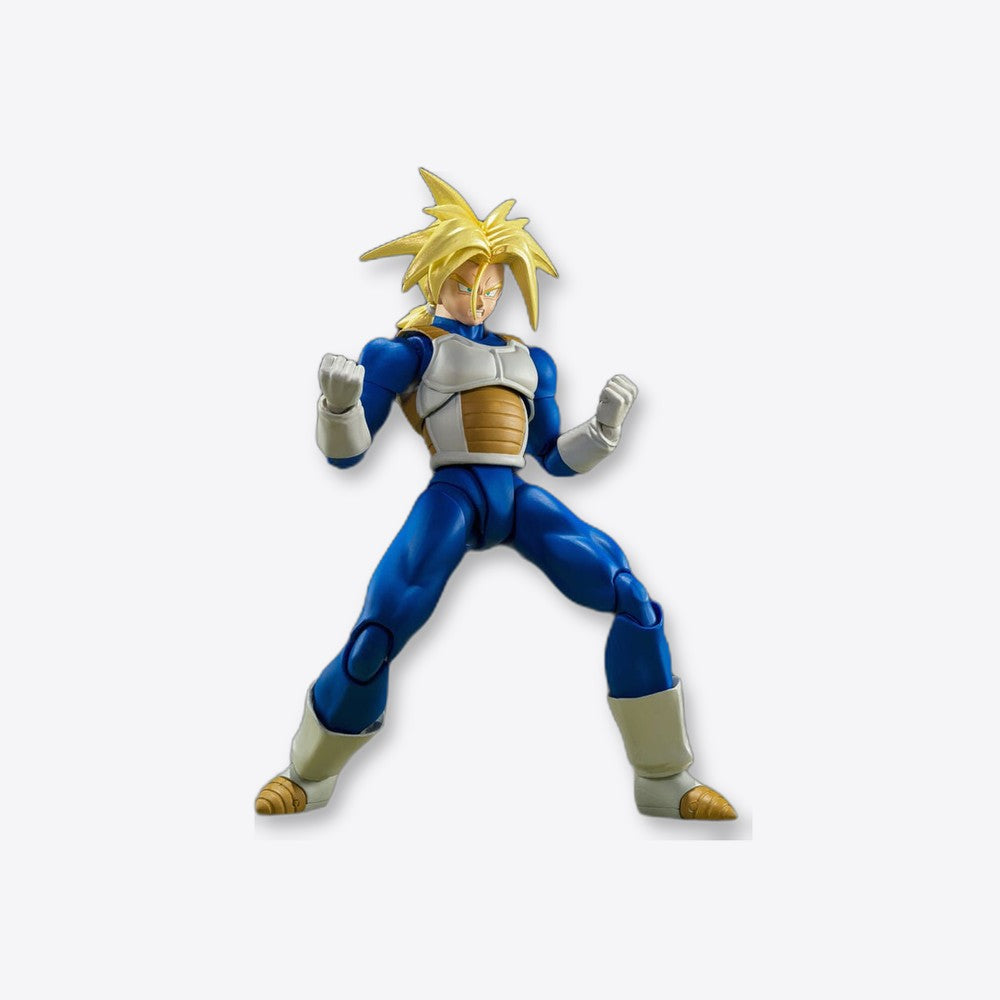 Tamashii Nations Figura S.H. Figuarts Super Saiyan Trunks Infinite Latent Super Power Dragon Ball Z 14cm (imagen 6 de 6)