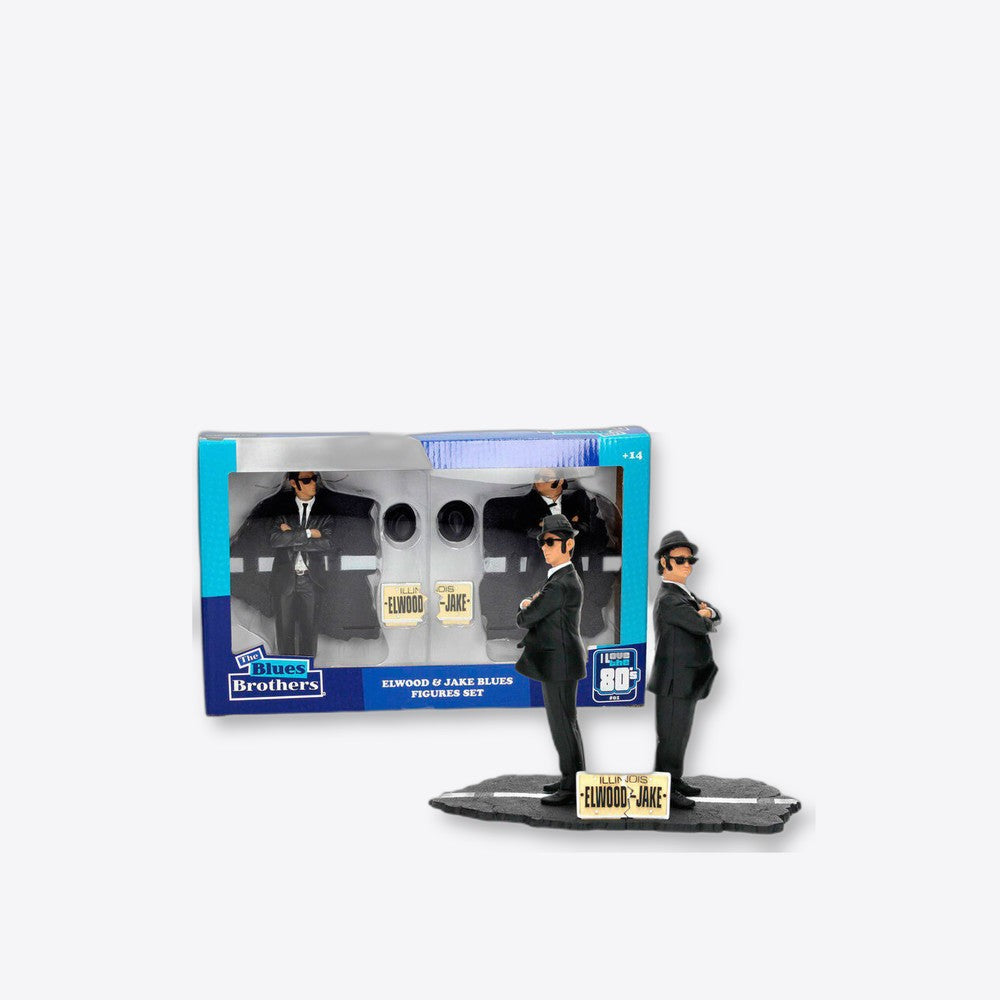 Sd Toys Blister 2 figuras Jake and Elwood Blues Brothers 18cm (imagen 4 de 6)