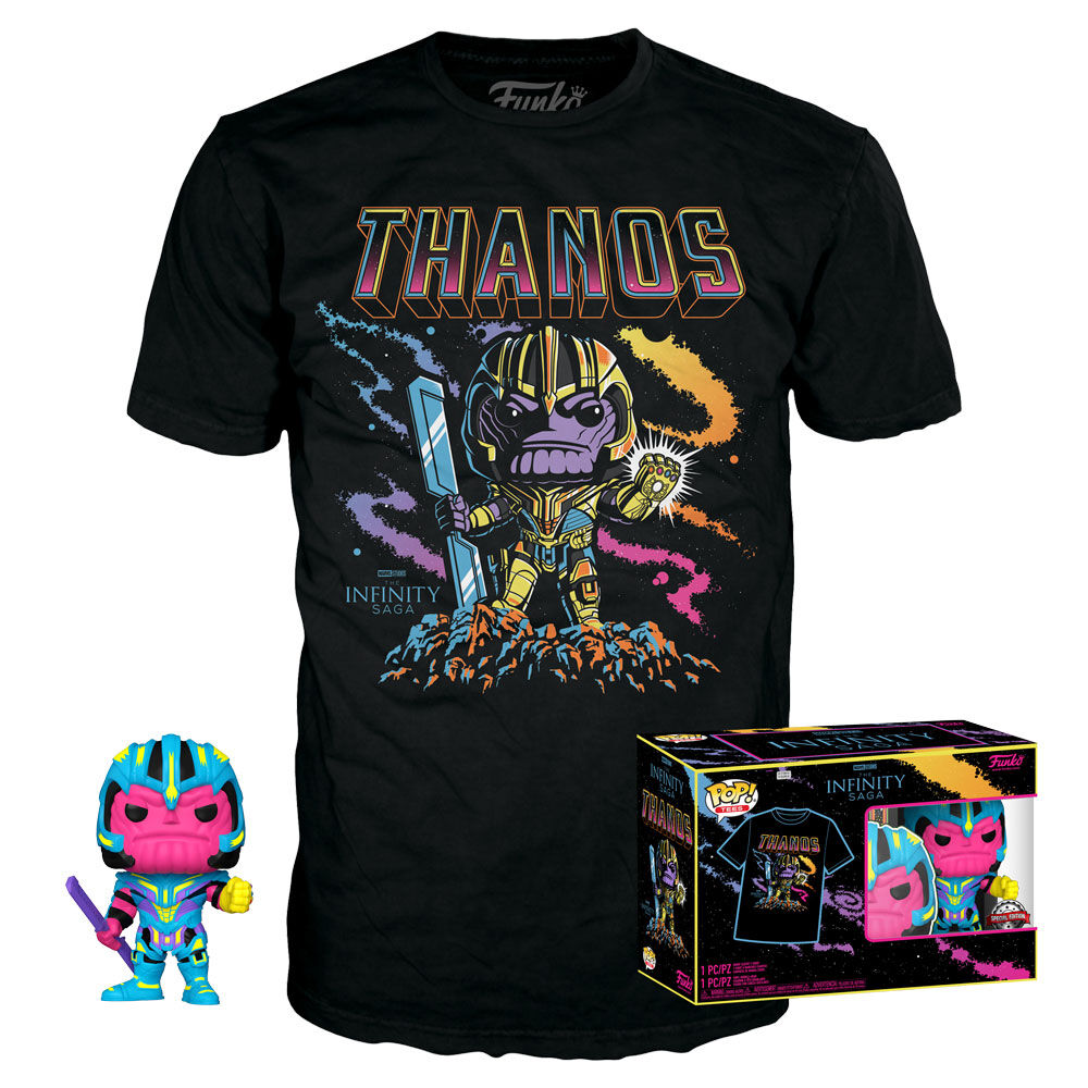 Funko Set figura POP & Tee Marvel Infinity Saga Thanos Exclusive