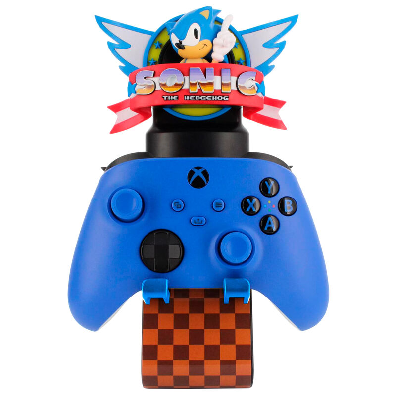 Exquisite Gaming Cable Guy Ikon soporte sujecion Classic Sonic - Sonic The Hedgehog 20cm (imagen 7 de 10)