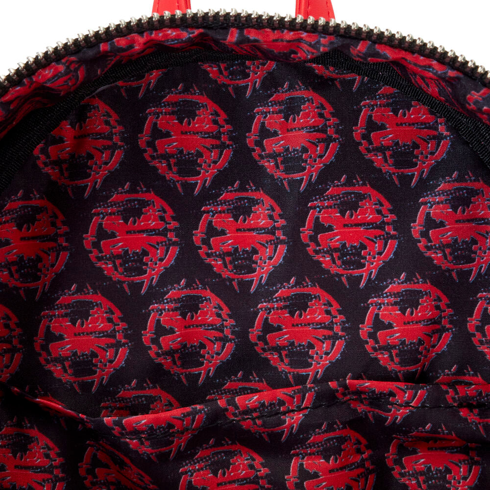 Mochila Miles Morales Spider-Verse Marvel Loungefly 26cm (imagen 7 de 8)