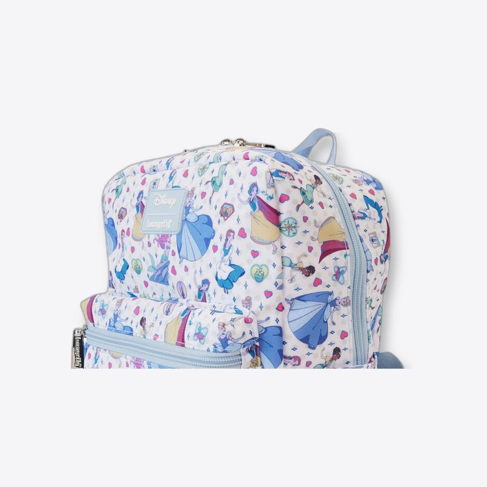 Mochila nylon Manga Style Princesas Disney Loungefly 24cm (imagen 6 de 6)