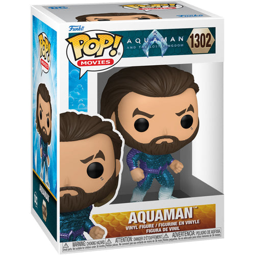 DC Comics Figura POP Aquaman y el Reino Perdido Aquaman Funko