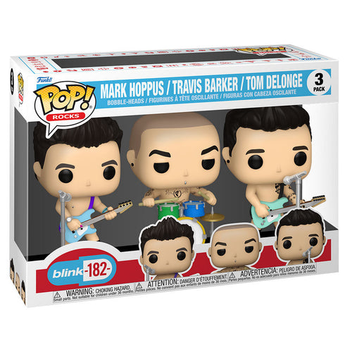 Funko Blister 3 figuras POP Rocks Blink 182