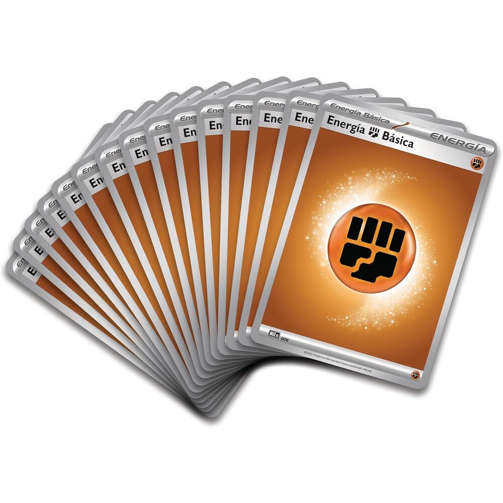 Pokemon Juego De Cartas Baraja cartas Combate de Liga de Mega-Lucario ex de JCC Pokemon español (imagen 3 de 10)