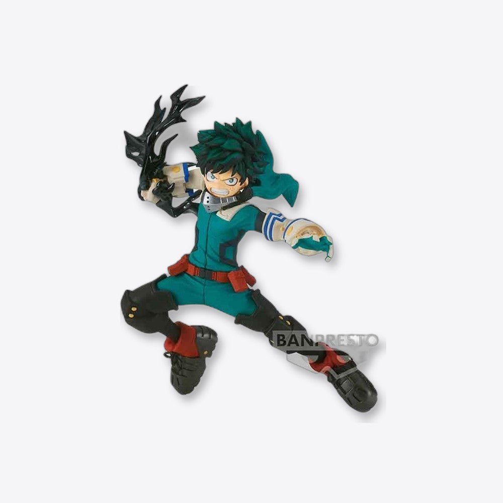 Figura banpresto my hero academia the amazing heroes izuku midoriya latigo negro plus vol 2 (imagen 2 de 6)