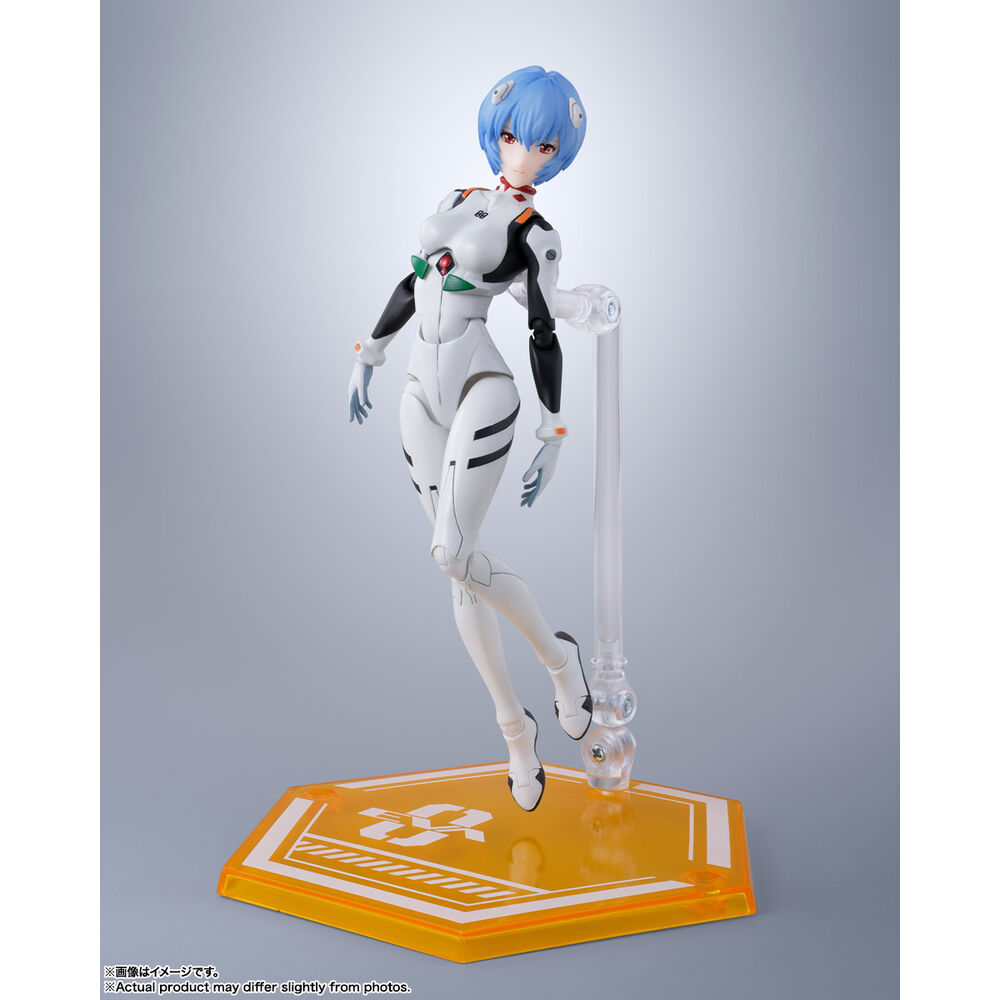 Tamashii Nations Figura S.H. Figuarts Rei Ayanami Evangelion 13,5cm (imagen 6 de 8)