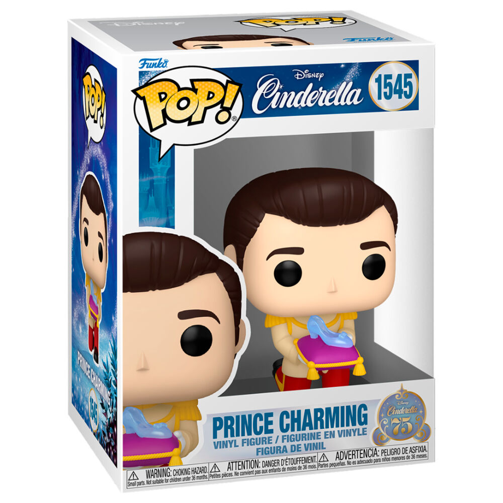 Disney Figura POP Príncipe Azul Cenicienta Funko Colección