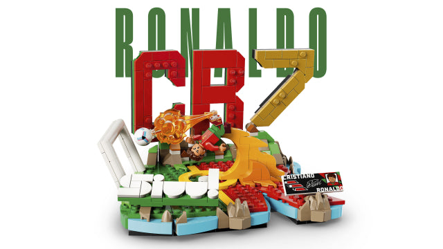 Lego fenómenos del fútbol cristiano ronaldo