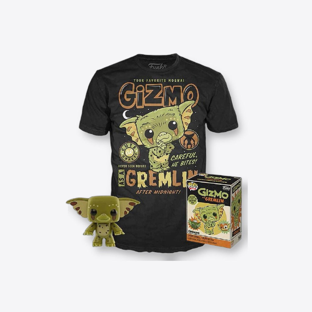 Funko Set figura POP & Tee Gremlins Gizmo Exclusive (imagen 2 de 6)